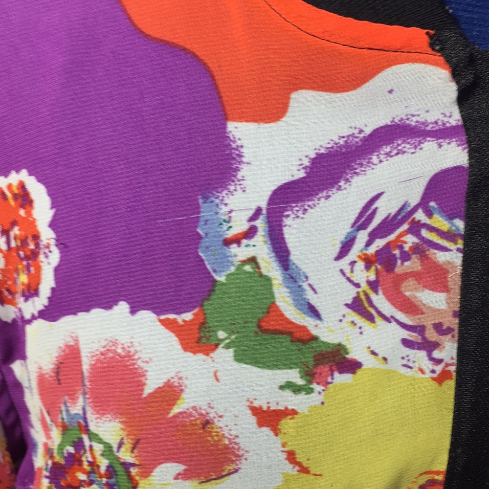 Floral sheer bomber  jacket Size Large XL - Picture 8 of 8